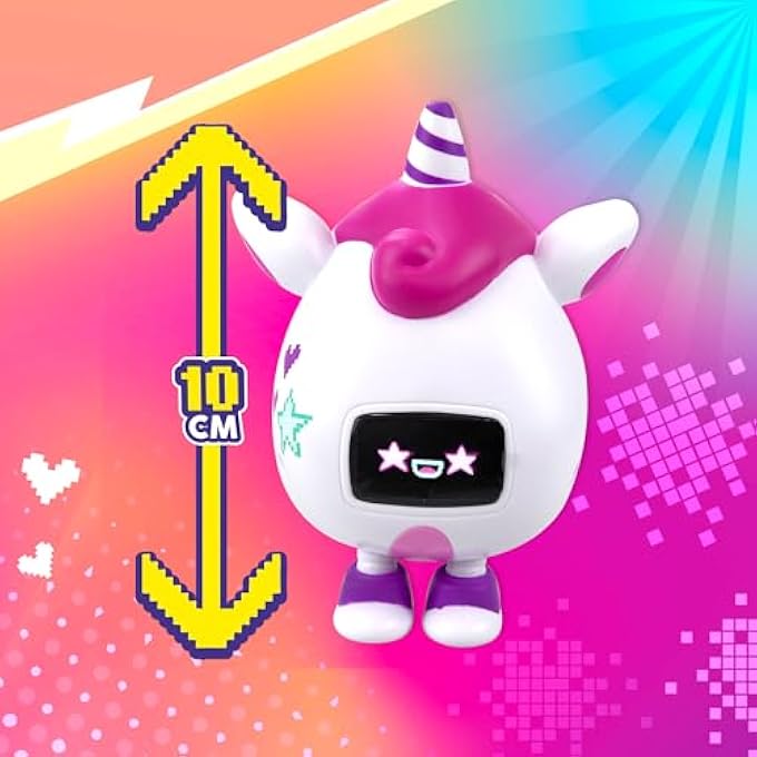 rayihni BEEPBOOP INTERACTIVE PET FIGURES KIRIN, POCKET-SIZED INTERACTIVE PET FIGURES, WITH 100+ SOUNDS & ANIMATION, COMPACT AND PORTABLE, ENCOURAGING IMAGINATIVE ROLE-PLAY AND NURTURING SKILLS, 5 YEARS+ - Image 5